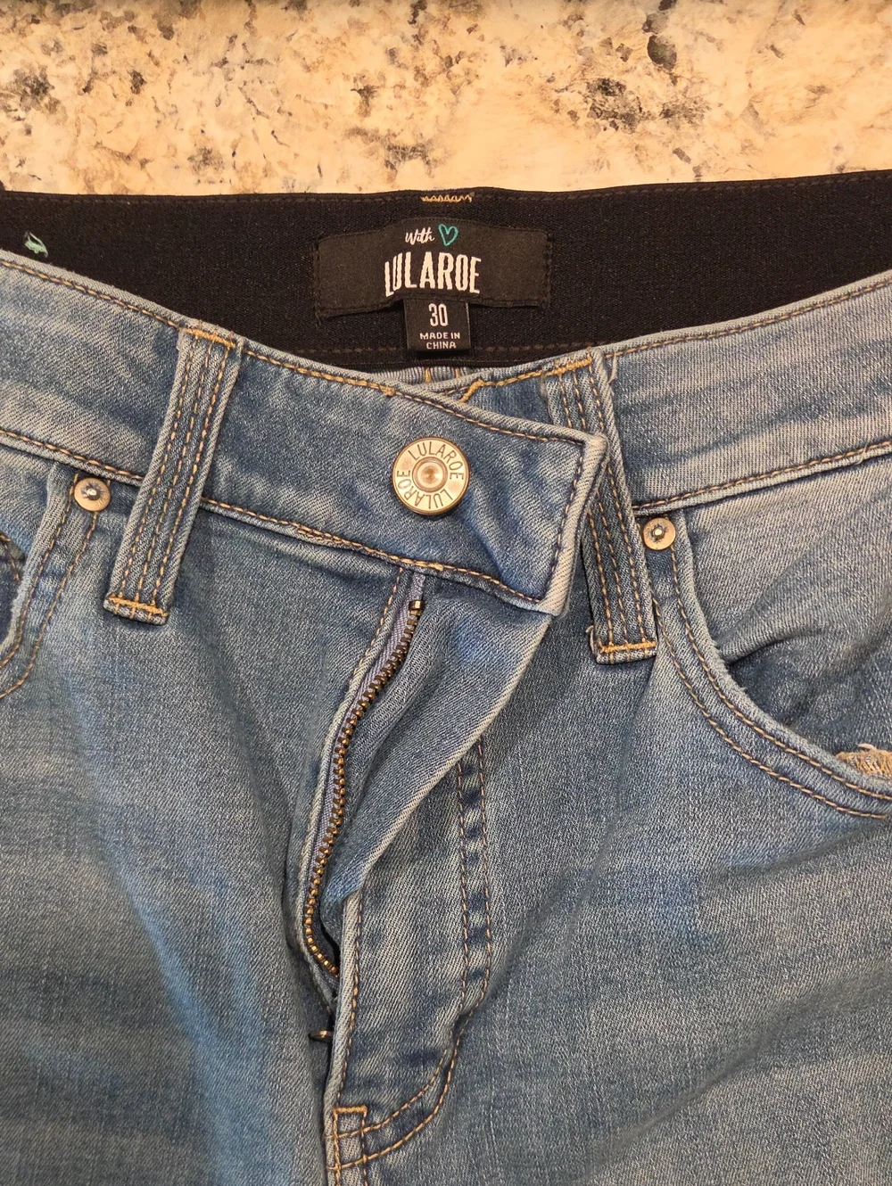 LuLaRoe Womens Cropped Skinny Cropped Jeans